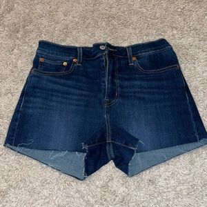 Bchic Levi Dark Blue Short Shorts
